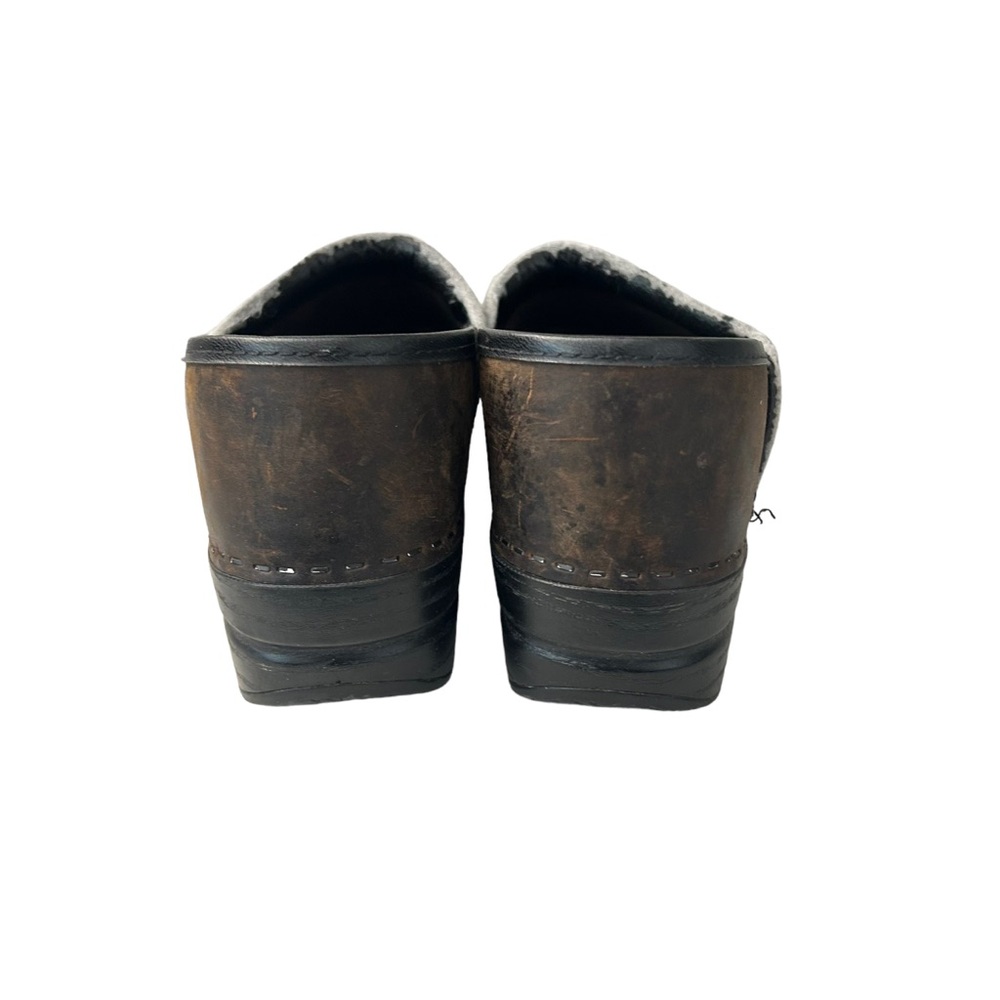 DANSKO Women’s Professional Clog Brown Leather Size 38 - Picture 6 of 14